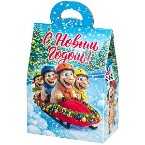 Новогодний подарок Снежная гонка